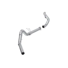 15-16 Ford F-250/ F-350/ F-450, 6.7L, CC/SC, Armor Lite 4-Inch Filter Back Single Side Exit with Downpipe MBRP