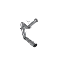 Ford 4 Inch DPF Back Single Side Exit Armor Plus Series For 11-16 Ford F-250/350/450 6.7L MBRP