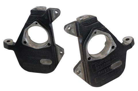 2 Inch Drop Spindles For 2014-2018 Silverado / Sierra 1500 2Wd/4Wd W/ OE Stamped Steel Or Aluminum Control Arms 2019 Legacy and Limited Ridetech