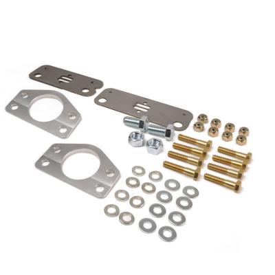 4 Hole Upper Ball Joint Wedge Plate And Shelby Drop Template For 64-70 Mustang Pair 4 Hole Wedge Plates Templates To Drill Cross Shaft Holes And Hardware Ridetech