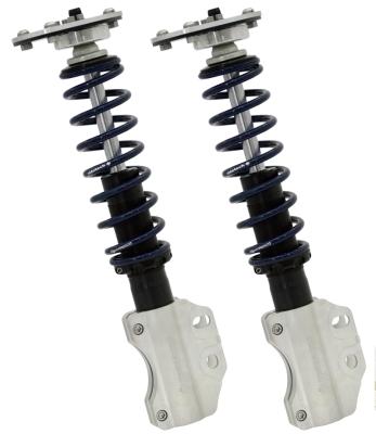 Front HQ Coil-Overs For 1979-1989 Mustang For Use W/ Stock Spindle Pair Of Rebound Adjustable Shock s Springs Spring Mounts And Delrin Spring Washers Ridetech