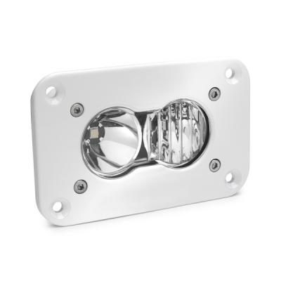 LED Work Light Flush Mount Clear Lens Driving Combo Pattern White S2 Pro Baja Designs