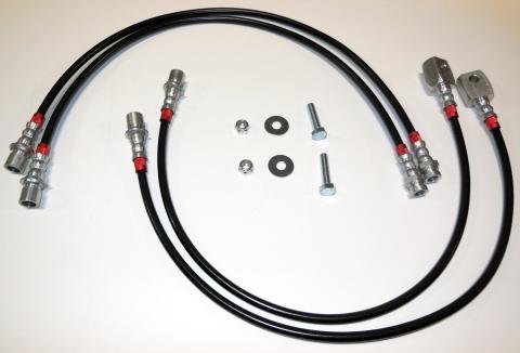 Ram 3500 Brake Line Kit For 13-17 Ram 3500 4WD Revtek