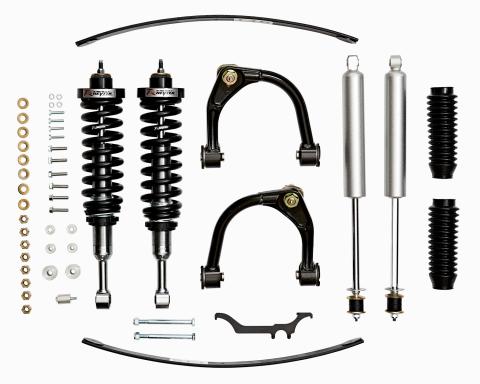 Tacoma PreRunner 3.0 Inch Coil Over Lift Kit with SPC Upper Control Arms and Rear Add-A-Leaf 05-15 Toyota Tacoma/PreRunner 4WD Revtek