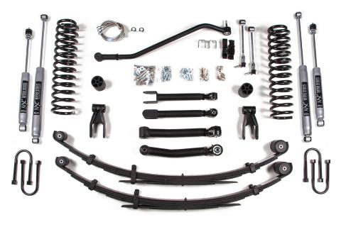 4.5 Inch Lift Kit Jeep Cherokee XJ 84-01 Dana 35 NX2 Nitro