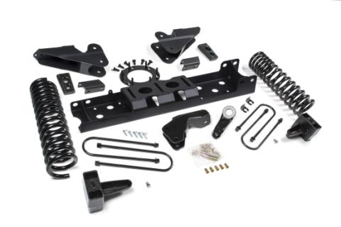 19-24 RAM 3500 6.5 Inch Radius Arm Bracket 5 Inch Rear Block With Overload Diesel 8-Bolt T-Case No Shocks Zone Offroad
