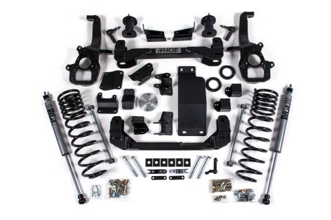 6 Inch Lift Kit for 2025 Ram 1500 4WD 6 Inch Front 5 Inch Rear Suspension Lift System Standard Bore Fox Adv Rear Shocks Zone Offroad