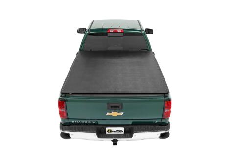 EZ-Roll Soft Tonneau Cover For Chevy/GMC 2004-2012 Colorado/Canyon 5.0 Foot Black Tailgate Spoiler Not Included Bestop