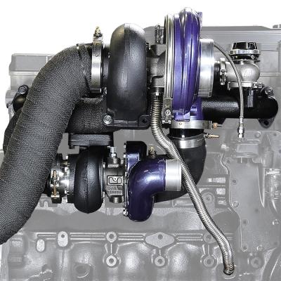 ATS Aurora 3000/5000 Compound Turbo System Fits 1994-Early 1998 5.9L Cummins