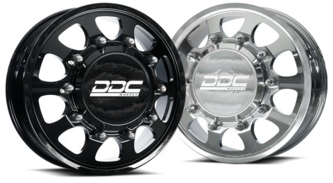 Dually Wheels The Shield 20x7.75 8x210 Gloss Black 11-25 Silverado/Sierra 3500 DDC Wheels