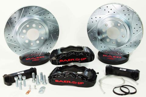 Brake System 14 Inch Rear Pro Black 06-09 TrailBlazer SS BAER Brakes