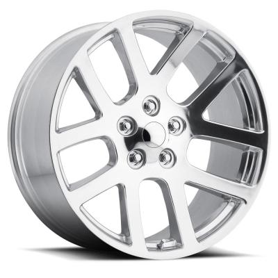 20X9 5X5.5 +25.4 HB 77.8 Dodge Ram Srt10 Chrome With Cap Factory Reproductions