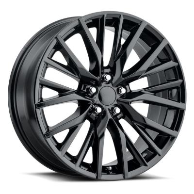 Lexus RX350 Wheels 20X8 5X4.5 +30 HB 60.1 Lexus Rx350 F-Sport Gloss Black With Cap FR Series 80 Factory Reproductions