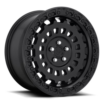 Aluminum Wheels 17X9 Zephyr Beadlock D101 6 On 135 Matte Black 87.1 Bore -15 Offset Fuel Off Road Wheels