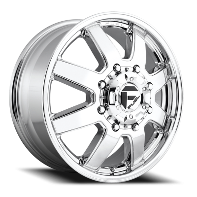 Dually Wheels 17X6.5 Maverick Dually D536 8 On 210 Chrome 154.3 Bore 116 Offset 7 Spoke Front Dually Fuel Off Road Wheels