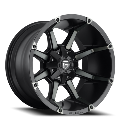 Aluminum Wheels 18X9 Coupler D556 6 On 135/6 On 139.7 Matte Black/Machined Dark Tint 106.1 Bore 19 Offset 8 Spoke Fuel Off Road Wheels