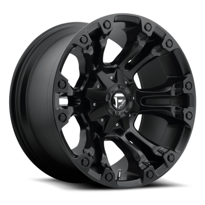 Aluminum Wheels 18X9 Vapor D560 8 On 165.1 Matte Black 125.2 Bore 20 Offset Fuel Off Road Wheels