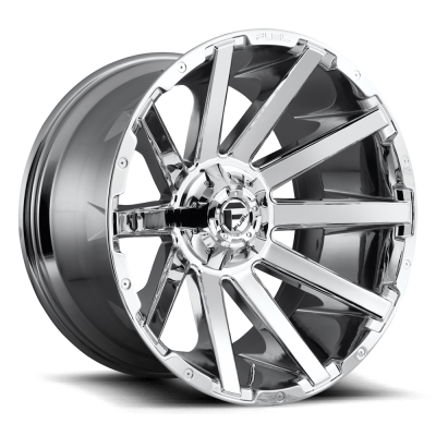 Aluminum Wheels 20X10 Contra D614 8 On 170 Chrome 125.1 Bore -18 Offset Multi Spoke Fuel Off Road Wheels