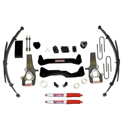 Suspension Lift Kit w/Shock 6 Inch Lift System 4 Shocks 06-08 Dodge Ram 1500 Skyjacker