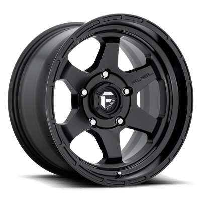Aluminum Wheels 17X10 Shok D664 6 On 139.7 Matte Black 106.1 Bore -18 Offset 31 Lbs Fuel Off Road Wheels