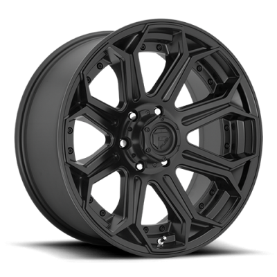 Aluminum Wheels 20X9 Siege D706 6 On 139.7 Matte Black 106.1 Bore 1 Offset Fuel Off Road Wheels