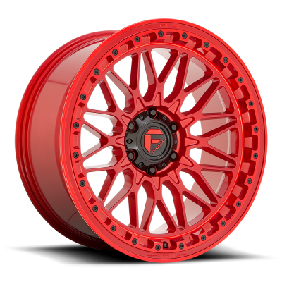 Aluminum Wheels 20X9 Trigger D758 6 On 135 Candy Red 87.1 Bore 1 Offset Fuel Off Road Wheels