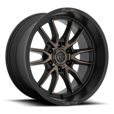 Aluminum Wheels 17X9 Clash 6 D762 6 On 120 Matte Black Double Dark Tint 67.06 Bore 1 Offset Multi Spoke Fuel Off Road Wheels