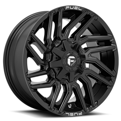 Aluminum Wheels 20X10 Typhoon D776 8 On 170 Gloss Black 125.1 Bore -18 Offset Fuel Off Road Wheels
