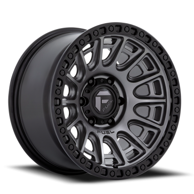 Aluminum Wheels 17X9 Cycle D835 6 On 139.7 Gunmetal Gray/Black Ring 106.1 Bore 1 Offset 36 Lbs Fuel Off Road Wheels