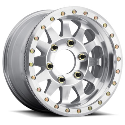 Aluminum Wheels 17x9 Beadlock MR101 Bolt Pattern 6 On 139.7 Offset -12 Lip Size 3.15 Raw Machined Method