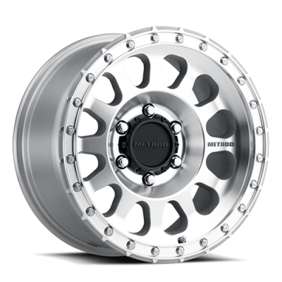 Aluminum Wheels 17x8.5 MR315 Bolt Pattern 5 On 127 Offset 0 Lip Size 1.65 Machined SL Clear Coat Method