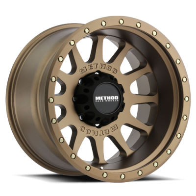 Aluminum Wheels 20x10 NV MR605 Bolt Pattern 8 On 170 Offset -24 Method Bronze BRZ Method