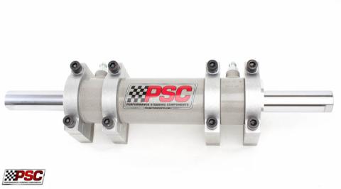 Double Ended XD Steering Assist Cylinder for Full Hydraulic Steering Systems with 5 Ton Rockwell Axle,  3.0 X 11.0 Inch PSC Performance Steering Components