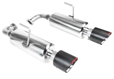 Nissan Altima Axle Back Exhaust Carbon Fiber Tips for 19-23 Nissan Altima 2.5L AWD Stillen