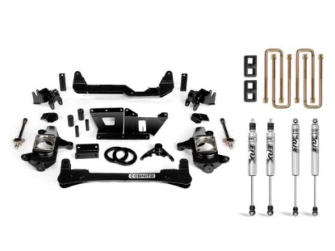 Cognito 4-Inch Standard Lift Kit With Fox PS 2.0 IFP Shocks for 01-10 Silverado/Sierra 2500/3500 2WD/4WD