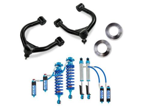3-Inch Elite Leveling Lift Kit with King 2.5 Reservoir Shocks for 22-24 Toyota Tundra 2WD/4WD w/ Rear Coil Springs Cognito Motorsports Truck