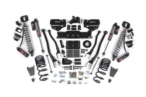 2025 Ram 2500 4WD (Diesel) 4 Inch 4-Link Suspension Lift Kit W/ Indexing Ring, 2.5 Inch Rear Lift, Coil Spring - Fox 2.5 PES C/O, Fox 2.5 PES Shocks BDS Suspension