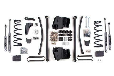 8 Inch Lift Kit Long Arm Dodge Ram 2500/3500 2008 4WD Diesel Automatic Block 3.5 Axle NX2 Nitro