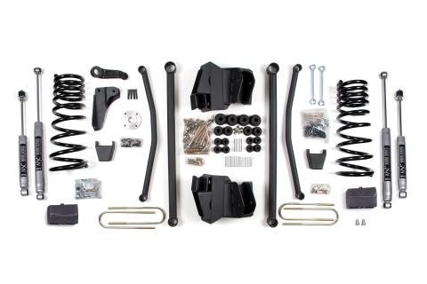8 Inch Leaf Spring Lift Kit Long Arm Dodge Ram 2500 09-13 4WD Diesel With NX2 Shocks