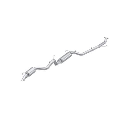 24-Present Toyota 4Runner, Armor Lite, Overland 3-Inch Cat-Back Single Rear, High-Clearance Turndown, MBRP