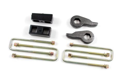 99-06 K1500 00-06 Silverado/Sierra 1500 2 Inch Lift Kit With Nitro Shocks Zone Offroad