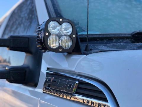11-16 Superduty A Pillar Mounts SDHQ Offroad