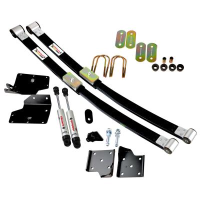 Streetgrip Suspension System For 1967-1970 Mustang W/ Big Block Front Dual Rate Coil Springs Rear Composite Leaf Springs Delrin Control Arm Bushings Delrin Leaf Spring Bushings Front Sway Bar And HQ Shocks Ridetech