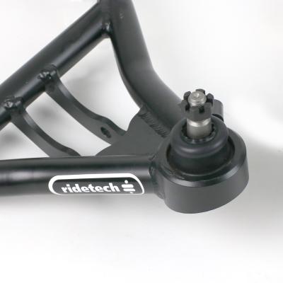 Front Suspension System W/ Hub Spindles For 1965-1979 F-100 2WD Cross Member Frame Brackets Upper And Lower Arms Spindles W/ S550 Hubs Caliper Brackets Tie Rods And Sway Bar For Use W/ Shockwaves Or Coil-Overs Ridetech