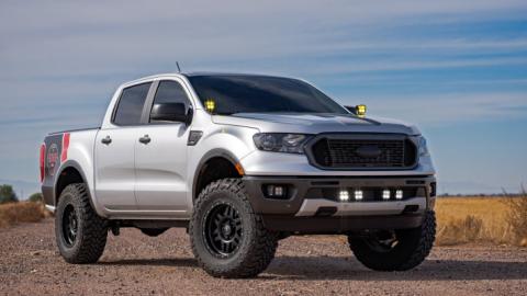 19-Present Ranger A Pillar Light Mounts SDHQ Offroad