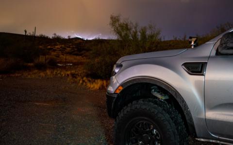 19-Present Ranger A Pillar Light Mounts SDHQ Offroad