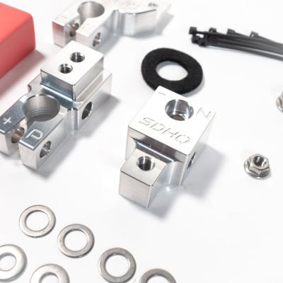 18-23 Jeep JL 392 V8 Billet Battery Terminal Kit SDHQ Offroad