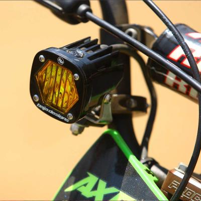 Electric Start Pit Bike S1 Moto Kit Baja Amber Wide Cornering Baja Designs