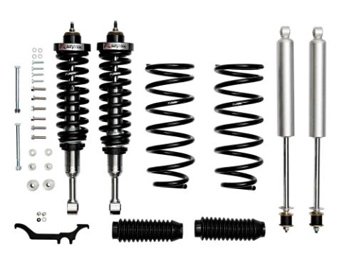 4Runner, FJ Cruiser 3.0 Inch Front Adjustable Complete Assembled Coil Over Kit with Rear Upgraded Coil Springs For 10-17 Toyota 4Runner 10-14 FJ Cruiser 2WD/4WD Revtek