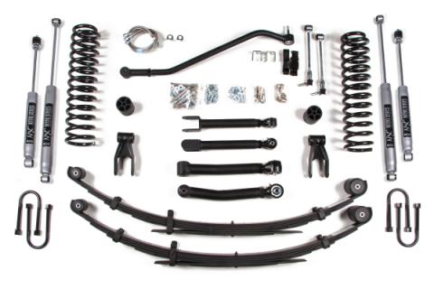 4.5 Inch Lift Kit Jeep Cherokee XJ 84-01 Dana 35 NX2 Nitro